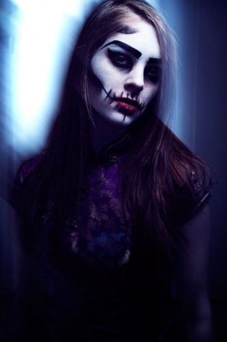 Необычные макияжи