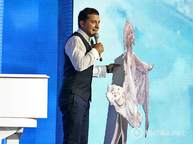 Володимир Зеленський затискав Волочкову