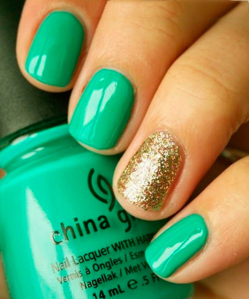 осенний маникюр 