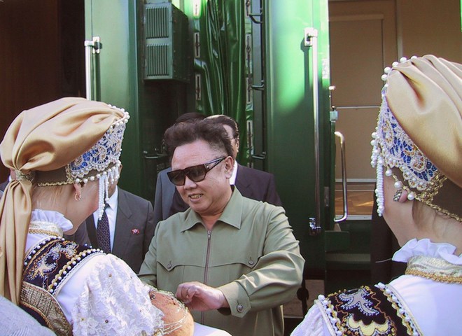 Ким Чен Ир в России