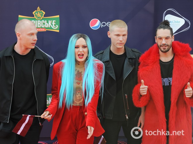 Євробачення 2017: червона доріжка в Києві (фото, відео)