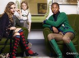 Кара Делевінь і Фаррелл Вільямс в рекламній кампанії Chanel