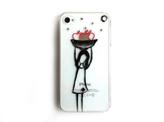 Оригинальные Handmade рисунки на iPhone