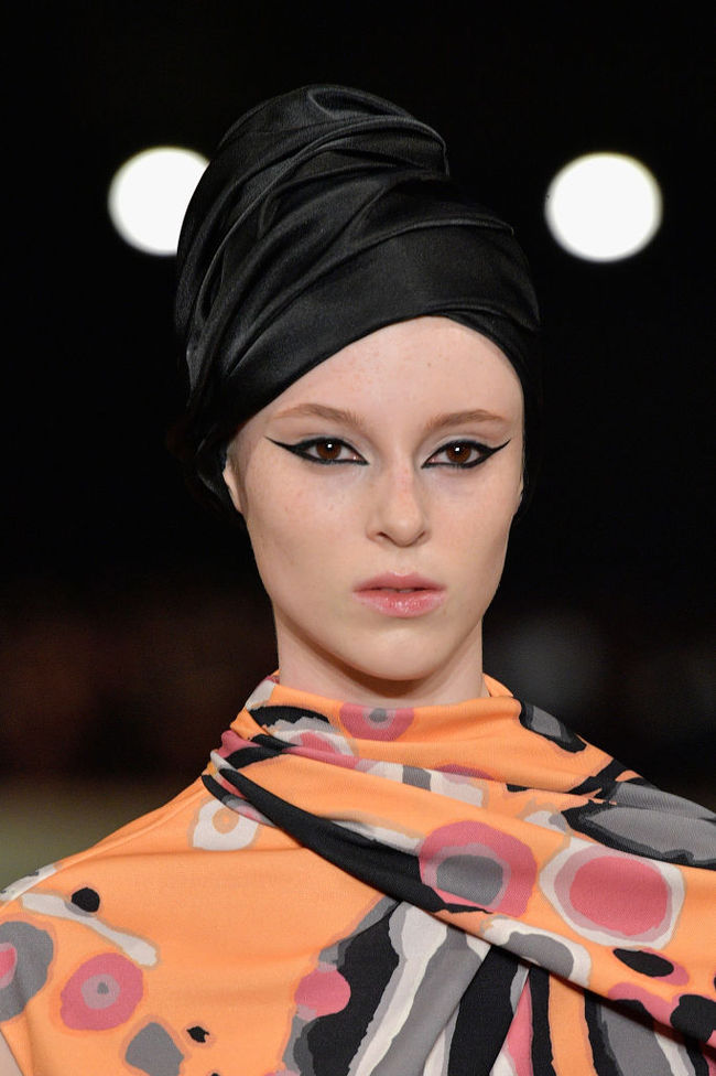 Макіяж на Тижні моди в Нью-Йорку: стрілки