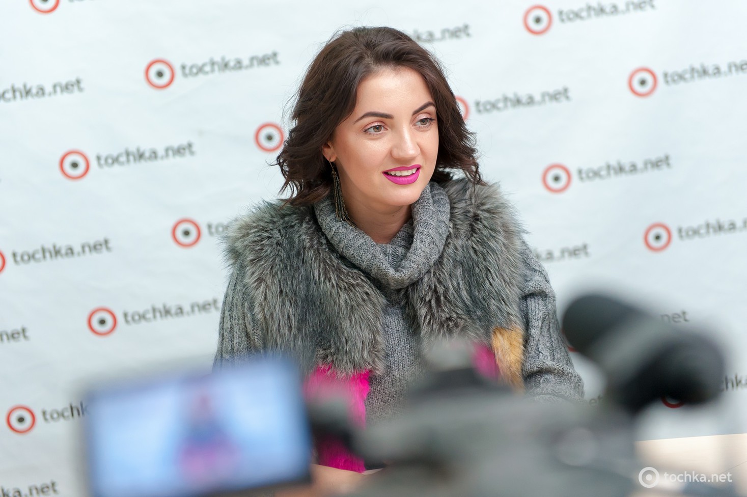 Оля Цибульская в гостях у tochka.net 