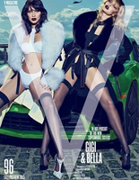 Джиджи и Белла Хадид для V Magazine Джиджи и Белла Хадид для V Magazine
