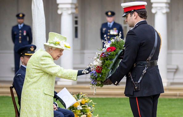 Королева Великобритании Елизавета II на праздновании столетия RAAF