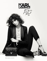 Мика Арганараз и Батист Джиабикони  в кампейне Karl Lagerfeld осень-зима 2016/2017