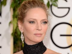 Образ Умы Турман на "Золотом глобусе 2014"