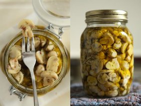 Маринованные шампиньоны Маринованные шампиньоны