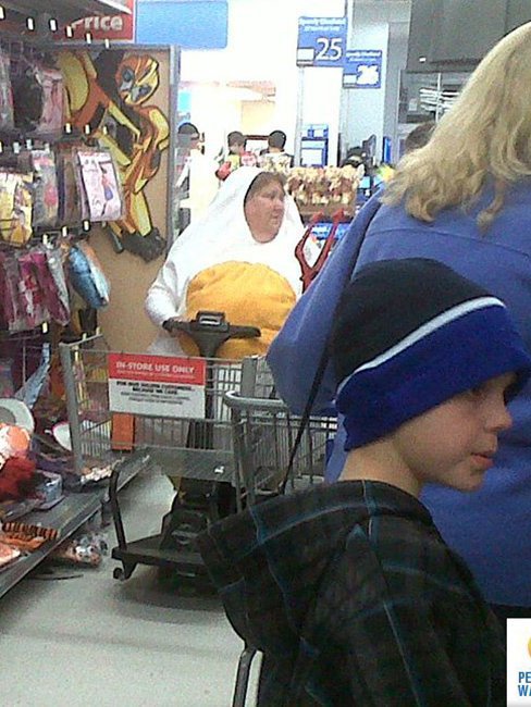 Странные люди в супермаркетах