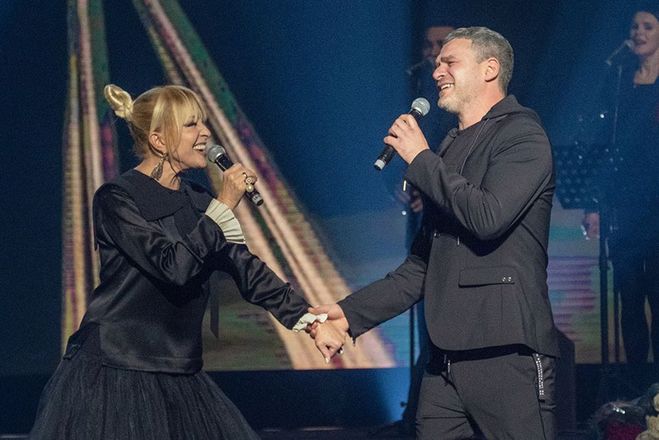 Лайма Вайкуле выступила в Киеве