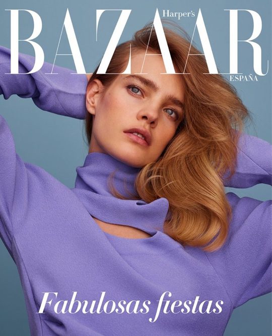 Яркий минимализм: Наталья Водянова снялась для Harper's Bazaar