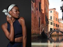 Джина де Живанши коллекция головных уборов