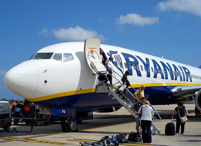 Лоукосты для украинцев: Ryanair