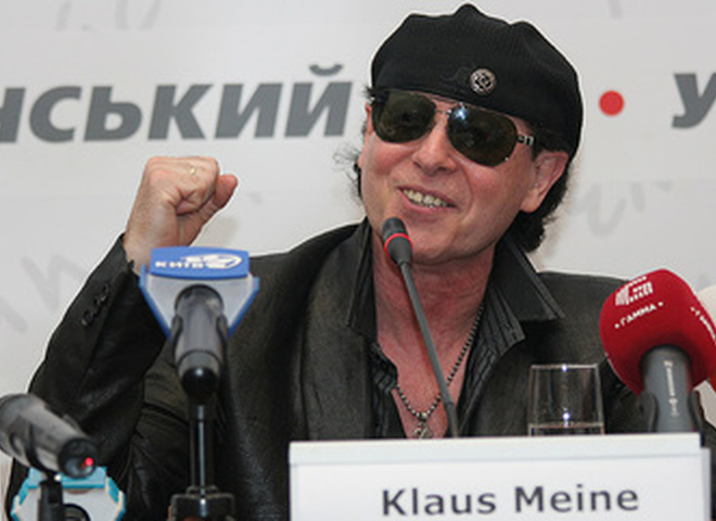 Пресс-конференция группы "Scorpions"