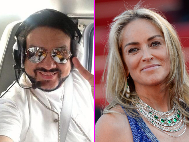 Шэрон Стоун, Филипп Киркоров