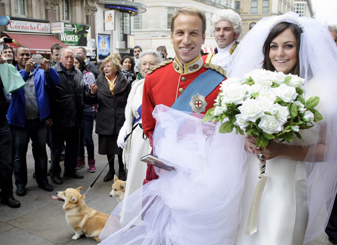 Ненастоящая свадьба принца Уильяма
