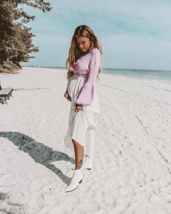 15 стильных беременных, которые умеют одеваться