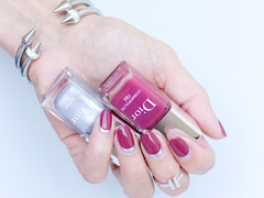 Маникюр на выпускной 2016 в стиле Dior Cosmopolite 