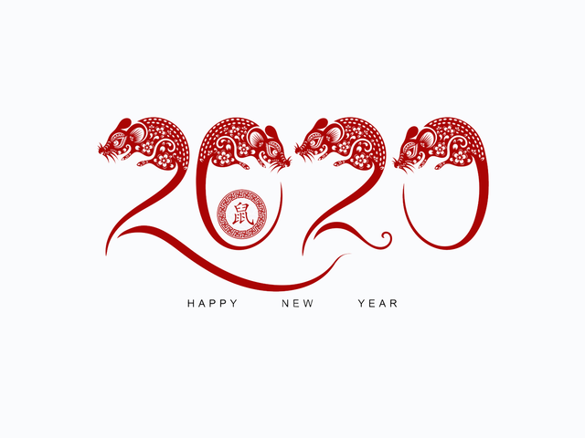 С Новым годом крысы 2020