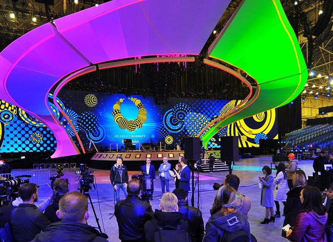 сцена конкурсу Євробачення 2017