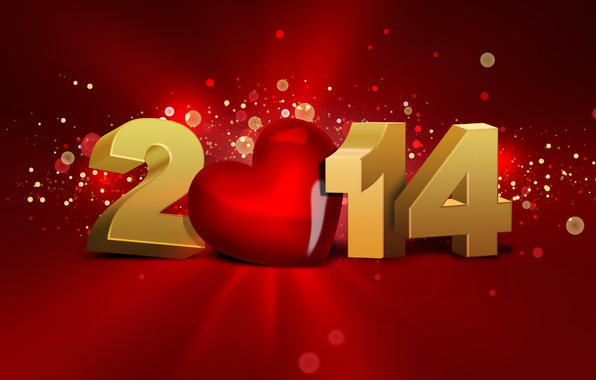 Открытки с Новым годом 2014