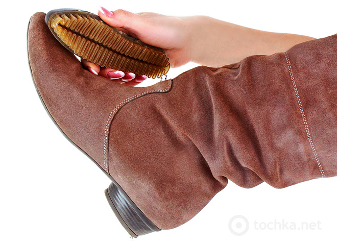 Как почистить замшу, замшевую обувь в домашних условиях?