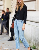 Как носить джинсы: учимся у звезд street-style 