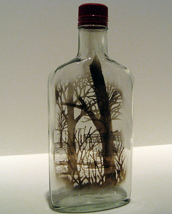 Пейзаж в бутылке Джима Дингильена
