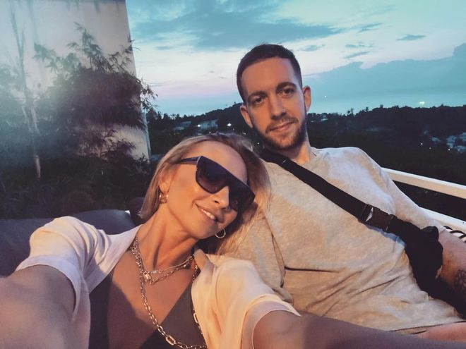 Ирина Сопонару с бойфрендом Рисом