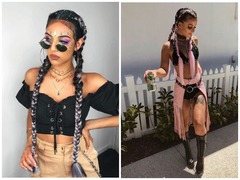 Канекалон прически