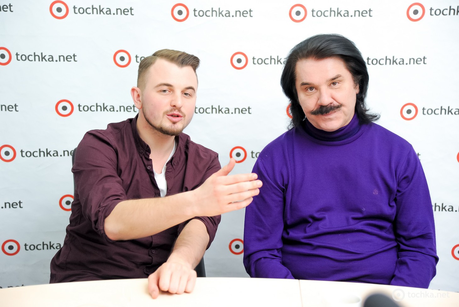 Павел Зибров и Женя Янович в гостях у tochka.net
