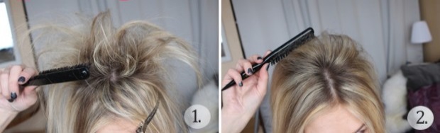 Небрежный конский хвост