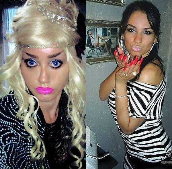 Красотки из социальных сетей