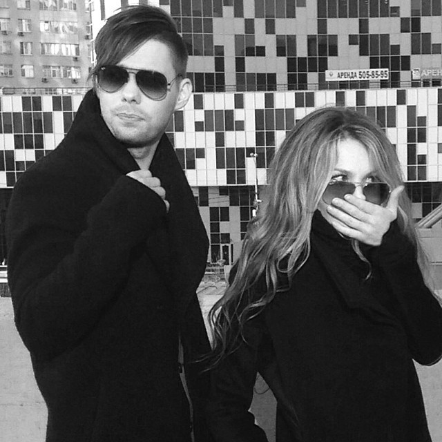 Аристарх Венес з дівчиною