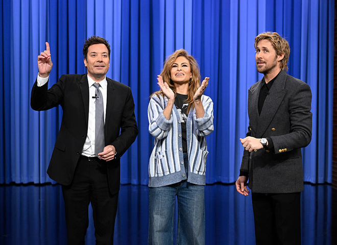 Раян Гослінг та Єва Мендес вперше за 13 років з'явилися разом на публіці