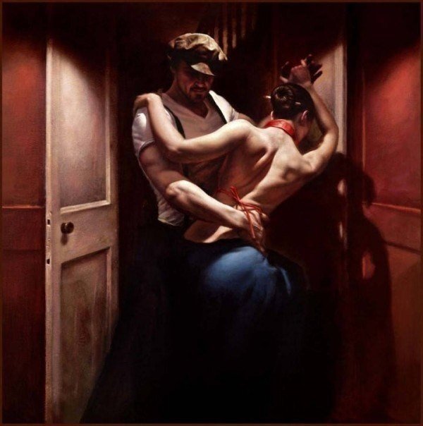 Захватывающие картины "Танго" художника Хэмиша Блэкли