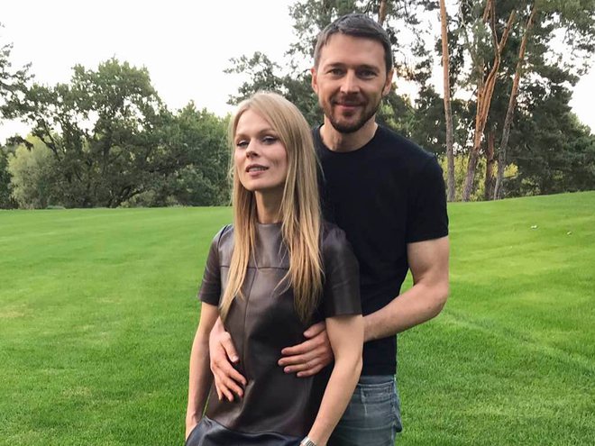 Ольга Фреймут с мужем