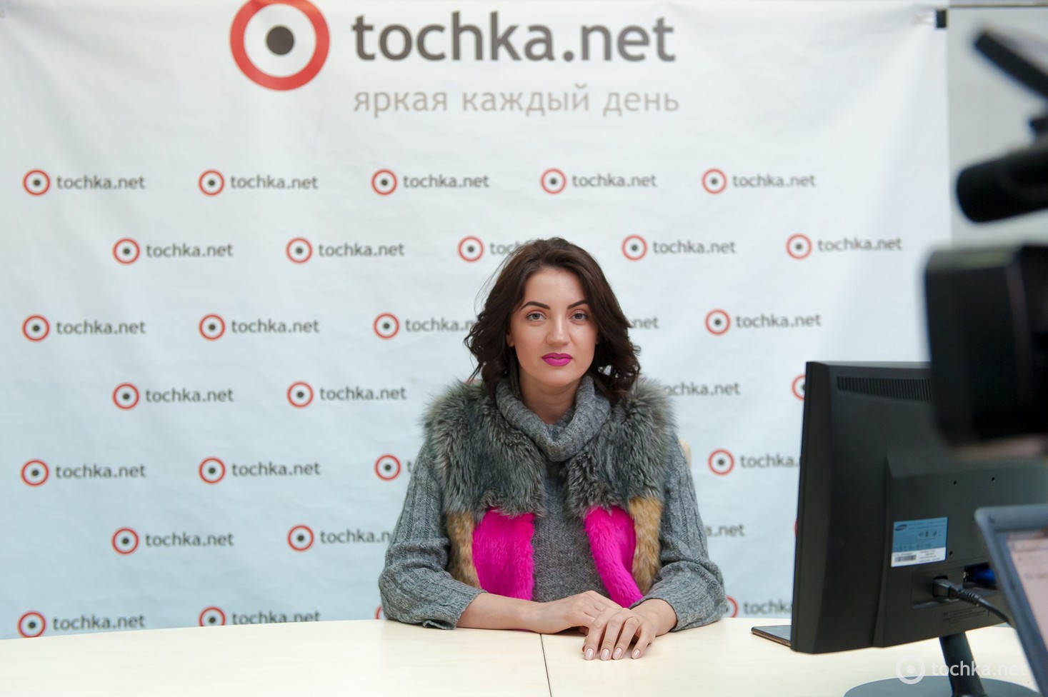Оля Цибульская в гостях у tochka.net 