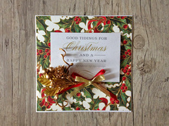 Открытки с Рождеством своими руками