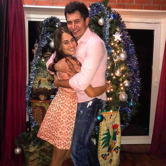 Андрій Джеджула зустрів Новий рік з новою коханою (фото)