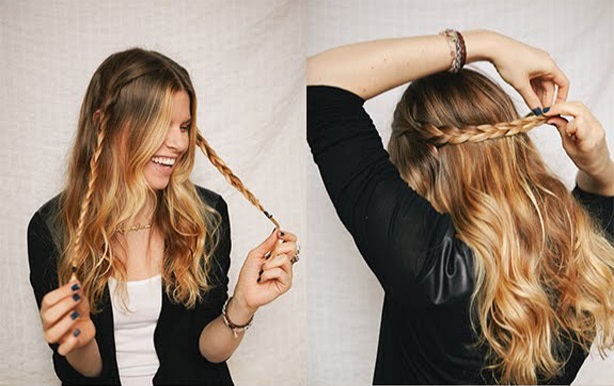 Прическа в стиле Бохо