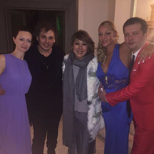 Анастасия Волочкова и Михаил Борисовский