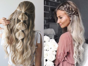 Простые прически на День Святого Валентина