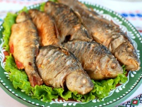 Жареный карась Жареный карась