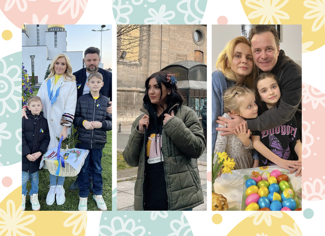 Українські зірки святкують Великдень 2022