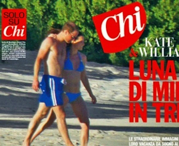 Кейт Міддлтон на пляжі