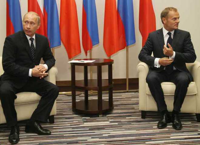Туск и Путин