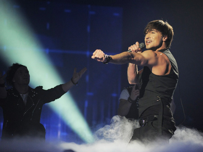 Білан запал на Оксану Марченко